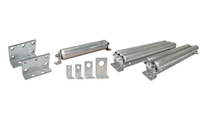 rollers and brackets